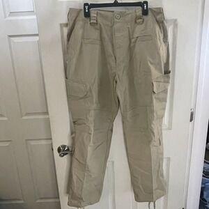 LAPG Rip Stop Mens Pants Utility Tactical Pockets Size‎ Tag: 38x30 Act 38x29.5